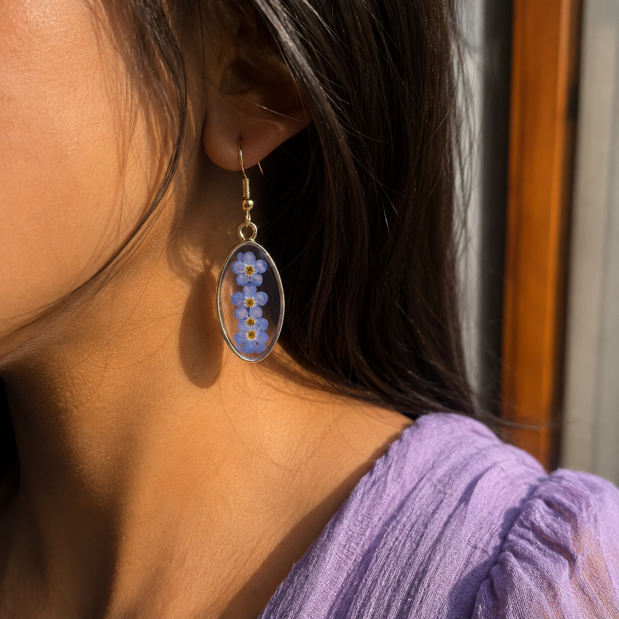 Forget Me Not Earrings