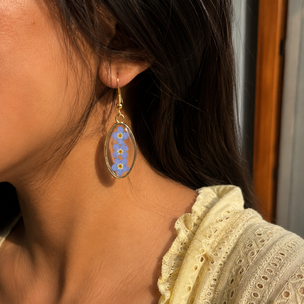 Forget Me Not Earrings
