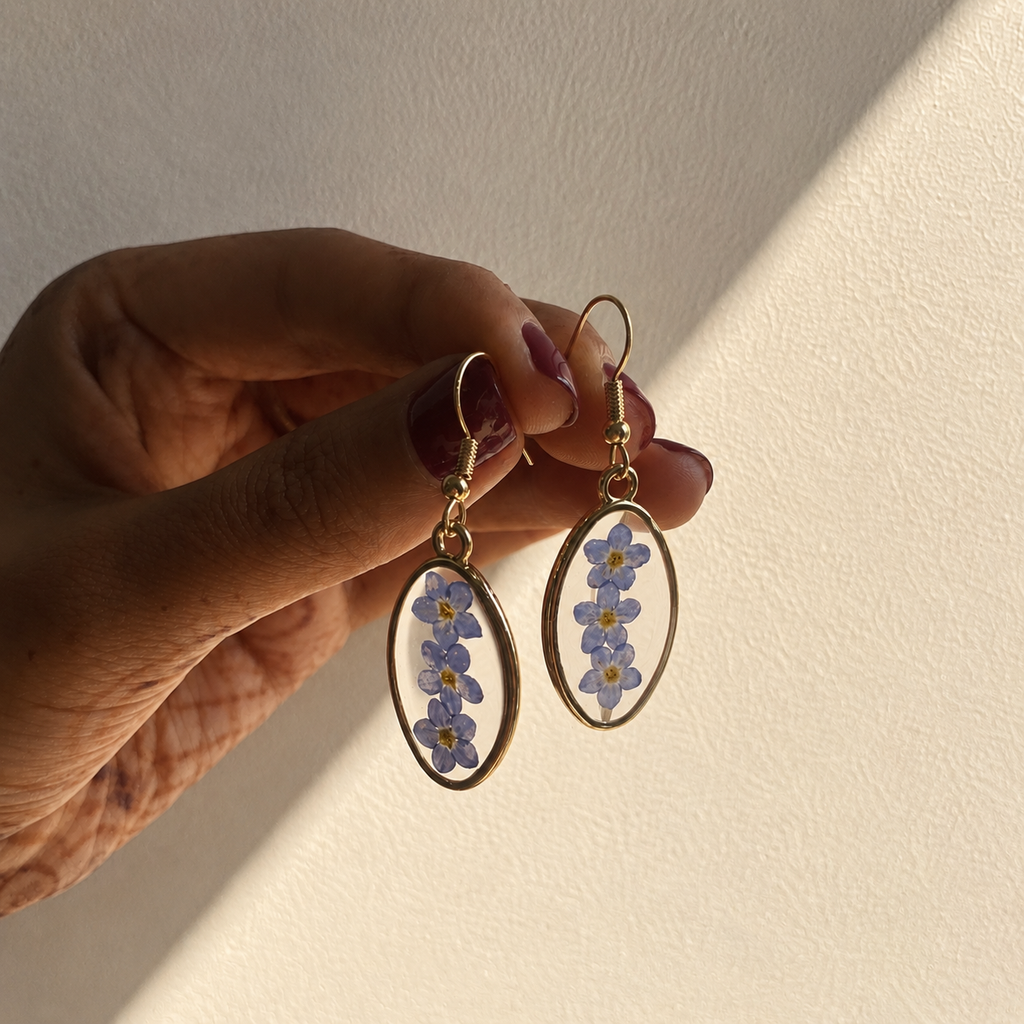 Forget Me Not Earrings