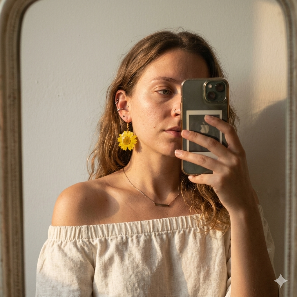 Sun Petal Earrings