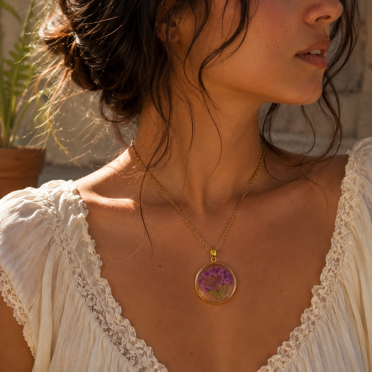 Lilac Necklace