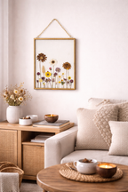 Floral Garden Wall Hanging Frame